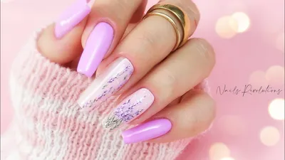 Lavender fields nail art | OrdinaryMisfit