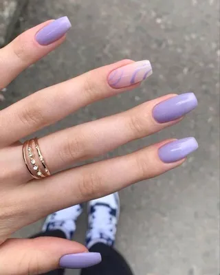 19 Cute Lavender Nail Design Ideas - Beautiful Dawn Designs | Manicura de  uñas, Manicura, Uñas bonitas y faciles