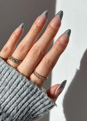 20 Silver Nail Ideas, From Chrome French Tips To 3D Metallic Detail