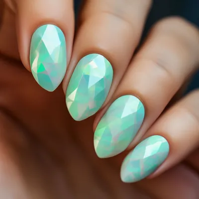 Moroccan mint nail art | OrdinaryMisfit