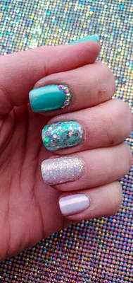 ILNP Mint Chip - Creamy Mint Green Speckled Nail Polish