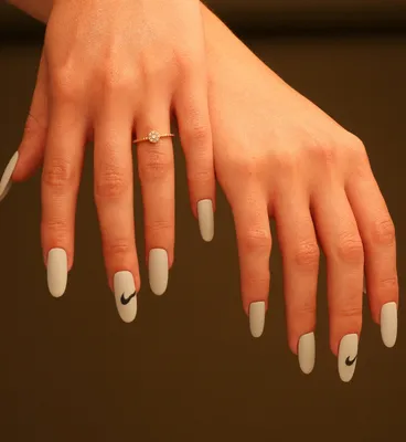 nike nails | Красивые ногти, Дизай ногтей, Ногти