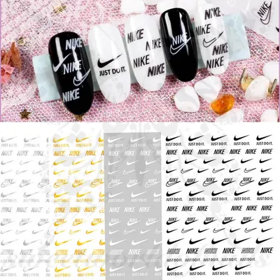 Matching my nails with my @nike Nail Art AF1s #nailart #nikeairforce1 ... |  TikTok