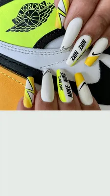 Nike nails ✨ | Nike nails, Nails, Photo and video