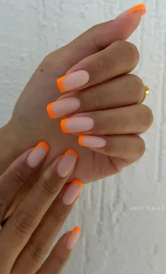 Neon Orange Nail Wraps – Embrace Your Style Nails LLC
