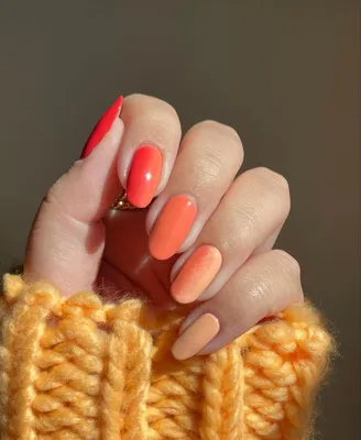 Summer Neon Orange Nail Designs of 2023| Morovan