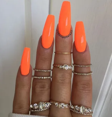 The Best Orange Nail Designs 2023