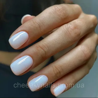 Короткие овальные ногти (перламутровые ногти)- купить в Киеве |  Tufishop.com.ua