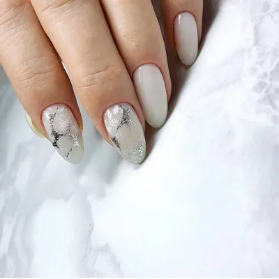 Черный мрамор #маникюр #ногти #дизайнногтей #мрамор #nails | Ногти, Бежевые  ногти, Маникюр