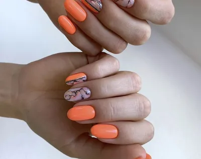 Стильный маникюр (мрамор ) 2022 | Manicure Fox🦊 | Дзен