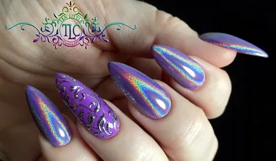 IVA Nails, Топ без липкого слоя с голографическим эффектом Top Prism, 8мл —  AnnaBelle