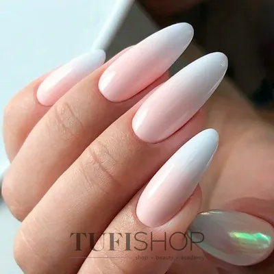 Дизайн ногтей на короткие ногти розовый с белым (77 фото) - картинки  modnica.club