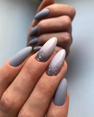 105+ Festive Gray Christmas Nail Designs to Try in 2024 | Sarah Scoop