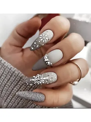 Stylish Nail Art Designs That Pretty From Every Angle : Blue Grey Nails