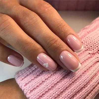 Нежный френч: самые великолепные идеи в одном месте | Manicure, Shellac  french manicure, Super nails