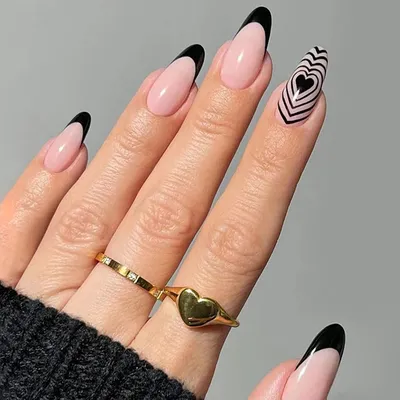 Melting Smiley Emoji on Short Nails 🫠 #nailart | Instagram