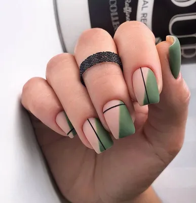 Мастер маникюра| Дарья в Instagram: «Ногти цвета хаки – неординарная  красота 😍😍😍😍😍😍😍😍😍😍😍😍Хаки также называют болотным и оливковым  цвето… | Nails, Beauty