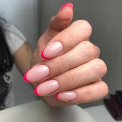 цветной френч - Галерея NailBoxClub.ru