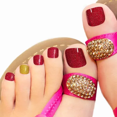 Amazon.com: FANDAMEI Press on Toe Nails, 12 Colors 288PCS Press on Toenails  Short Square, 4 Glitter Press on Toenails Full Cover, 6 Glossy False  Toenails for Feet, 2 Press on Toenails French