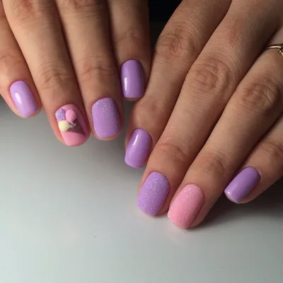 Top 30 Cute Two Colored Nail Design Ideas (2023 Update) | Nail designs,  Nails, Unique manicure