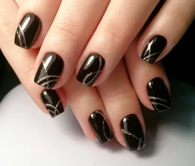 На что обратить внимание, если вы хотите сделать темный дизайн ногтей -  letu.ru