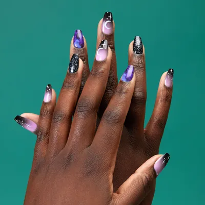 Witchy Nails | Witchy nails, Witch nails, Emerald nails