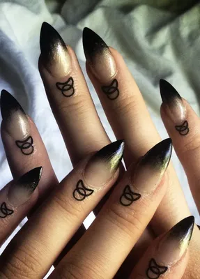 Witch Bitch Glue on Fake Nails