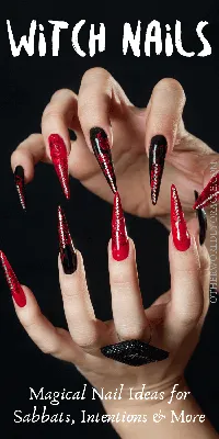 ногти дизайн в 2023 г | Ногти, Длинные ногти, Ногти ведьмы