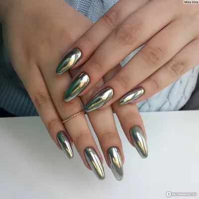 втирка металлик изумрудная • Nails Beauty - Интернет-магазин материалов для  мастеров маникюра