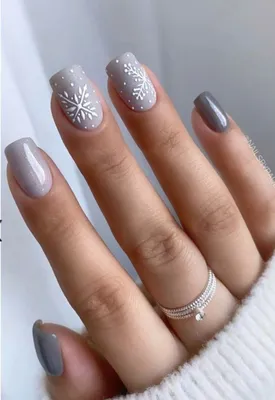 60 Elegant Winter Nails to Inspire You | Winter nails, Nail colors winter,  Winter manicure
