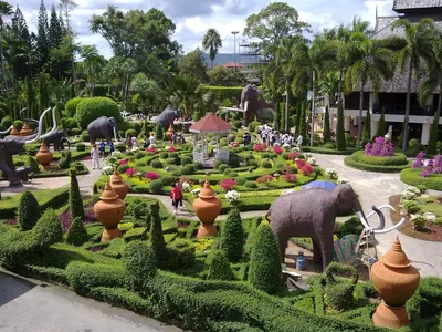 Тропический парк Нонг Нуч ( Nong Nooch Tropical Garden) | Блог от  Мидгард-Тур