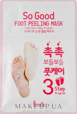 Пилинг-носочки для ног TENZERO Water Essence Foot Peeling Mask купить в  Москве в интернет-магазине корейской косметики BBcream