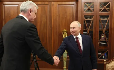 Встреча с губернатором Магаданской области Сергеем Носовым • Президент  России
