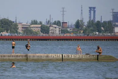 Побережье Азовского моря карта для отдыха