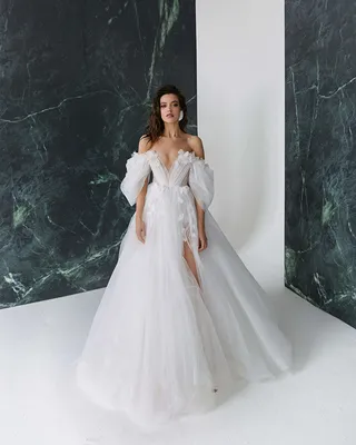 свадебное платье блеск