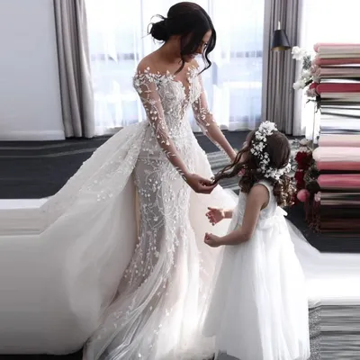 Свадебные платья 2023-2024: топ-10 трендов свадебной моды, тенденции и  тренды свадебных платьев | Свадебные платья, Платья, Пышные свадебные платья
