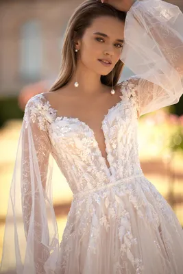 Красивые свадебные платья 2024-2025, фото, новинки, тренды