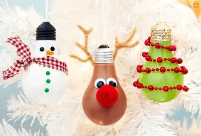 Красивые новогодние игрушки своими руками: 5 ярких идей - МЕТА