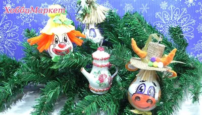 В Калязинском Доме ремесел делают новогодние украшения из старых лампочек |  ТОП Тверь новости