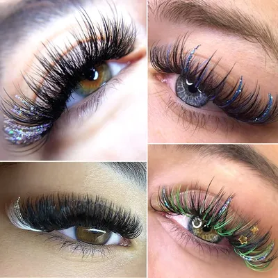 Design Lashes - Может такое сделать наращивания ресниц? Чтоб настроение  Новогоднее было ? Какие у Вас ассоциации ? Работа нашей Виталины, Студии  @designlashes_studio | Facebook