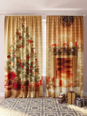 Новогодние шторы! Кухонные и полноразмерные. Высота 2.60,ширина 2х1.5. Цены  уточняйте в центре. | Instagram