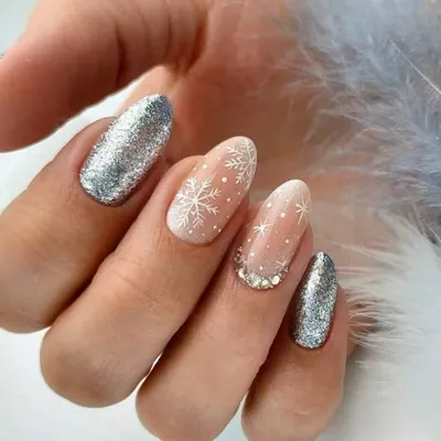 Новогодний маникюр ФРЕНЧ | Красивый дизайн ногтей | Christmas french  manicure nail - YouTube