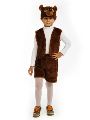 Детский костюм карнавальный Медведь Гризли Карнавалия чудес 12558354 купить  за 1 485 ₽ в интернет-магазине Wildberries