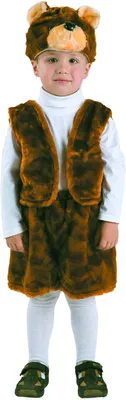 Детский карнавальный костюм «Медведь» цирковой Купить в Москве, Московской  области, России.