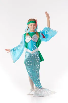Карнавальный костюм принцессы Русалочки Royal Felle 180810720 купить за 1  276 ₽ в интернет-магазине Wildberries