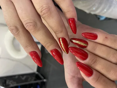 Новогодний маникюр 2022 - 100 фото-идей для красивого дизайна ногтей! |  Winter nails, Christmas nails acrylic, Xmas nails