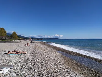 Центральный пляж Нового Афона в Абхазии – фото, отзывы, видео, как добраться