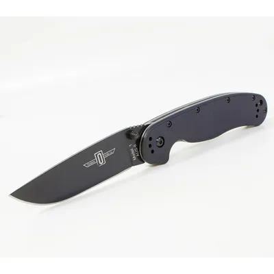 Ножі та інструменти - Ножі складані — Нож Ontario RAT-1 D2 Black (крыса)  новый ОРИГИНАЛ — Hotguns.info