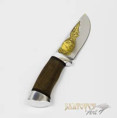 Нож сувенирный \"Медведь\" Златоуст - [арт.180-436], цена: 18500 рублей.  Эксклюзивные охотничьи, ножи в интернет-магазине подарков LuxPodarki.