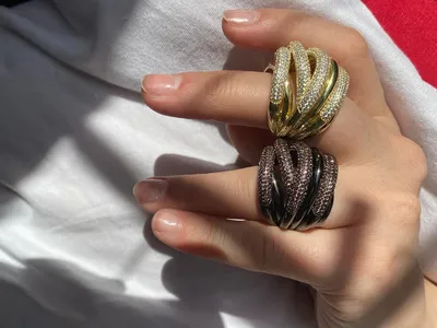 Купить золотое кольцо 💍 Доступные цены на кольца из золота в каталоге  ювелирного интернет-магазина RegionGold 💛 Доставка по Москве и РФ